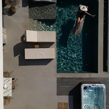 Aphrodite Luxury & Suites-private Heated Pool & Jacuzzi וילה העיירה קוס